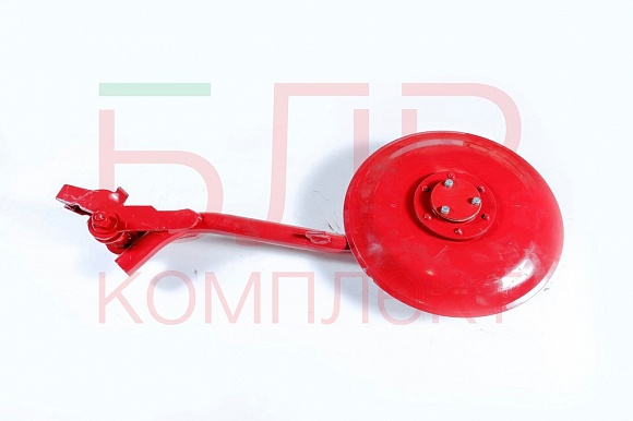 Сошник дисковый короткий с кронштейном