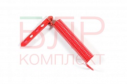 Пружина сошника короткая в сборе с пластиной
