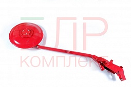Сошник дисковый длинный с кронштейном